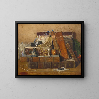 Some friends of an old man - Herbert Dalziel — framed artwork on a wall