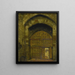 Historic entrance door - Herbert E. Harley — framed artwork on a wall