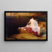 Île de Calypso - Herbert James Draper — framed artwork on a wall