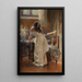 Va belle rose dis-lui qu'elle perd son temps et le mien - Herbert James Draper — framed artwork on a wall