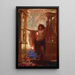 The Gates of Dawn - Herbert James Draper — framed artwork on a wall