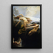 The Mountain Mists - Herbert James Draper — framed artwork on a wall