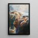 Les Brumes de la montagne - Herbert James Draper — framed artwork on a wall