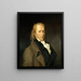 Portrait of Benjamin Constant 1767-1830 writer and politician - Hercule de Roche — framed artwork on a wall