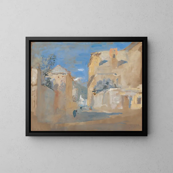 Alassio - Hercules Brabazon Brabazon — framed artwork on a wall