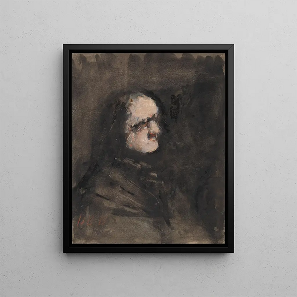 Amouk after Goya - Hercules Brabazon Brabazon — framed artwork on a wall