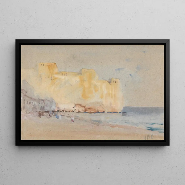 Ancône - Hercules Brabazon Brabazon — framed artwork on a wall