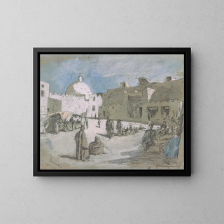 Esmeh - Hercules Brabazon Brabazon — framed artwork on a wall