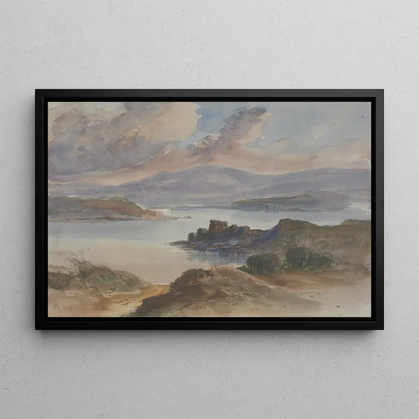 Landscape - Hercules Brabazon Brabazon — framed artwork on a wall