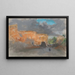 The Colosseum in Rome - Hercules Brabazon Brabazon — framed artwork on a wall