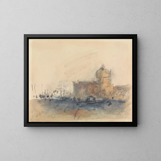 Venice - Hercules Brabazon Brabazon — framed artwork on a wall