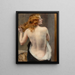 Nude painting seen from behind - Herman Jean Joseph Richir — framed artwork on a wall