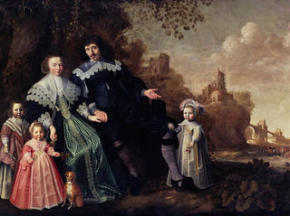 Family Group Painting - Herman Doncker — artwork view