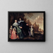 Family Group Painting - Herman Doncker — framed artwork on a wall