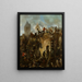 Siege of Alkmaar September 18, 1573 Spanish troops storm the city - Herman Frederik Carel Ten Kate — framed artwork on a wall