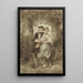 Couple amoureux dans la forêt - Herman Frederik Carel Ten Kate — framed artwork on a wall