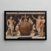Allegory of the diligence - Herman Hahn — framed artwork on a wall