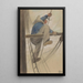 Sailor in the Masts - Herman Heijenbrock — framed artwork on a wall