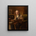 The painter Alexandre Nestor Nicolas Robert - Herman Richir — framed artwork on a wall