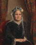 Portrait Painting of Countess Julie Louise Sophie Trampe née Countess Ahlefeldt Laurvigen - Herman Siegumfeldt — artwork view