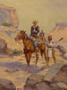Patrolling the Rio Grande - Herman Wendelborg Hansen — artwork view