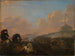 Battle at the Gates of Rome with View of Castel Sant'Angelo - Herman van Lin — artwork view