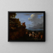 Polyphème et Galatée - Herman van Swanevelt — framed artwork on a wall