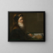 The money changer - Herman van der Myn — framed artwork on a wall