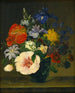 Flowers in a glass - Hermania Neergaard — artwork view