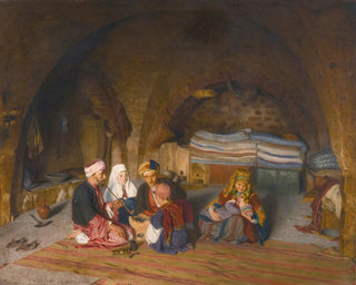 a Family in Bethlehem - Hermann Behmer — artwork view