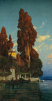 an Italian lake - Hermann David Salomon Corrodi — artwork view