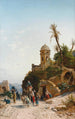 On the road to Jerusalem - Hermann David Salomon Corrodi — artwork view