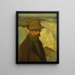 Portrait of Charles H. Woodbury - Hermann Dudley Murphy — framed artwork on a wall