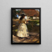 Peau de communion - Hermann Eissfeldt — framed artwork on a wall