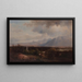 in the White Mountains - Hermann Fuechsel — framed artwork on a wall