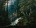 La cascade de l'Ilse sur le Brocken dans le Harz - Hermann Josef Neefe — artwork view