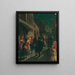 New Moon - Hermann Junker — framed artwork on a wall