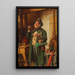 The botanist's favorite flower - Hermann Kern — framed artwork on a wall