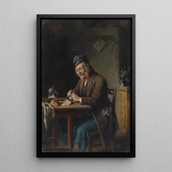 Snack - Hermann Kern — framed artwork on a wall