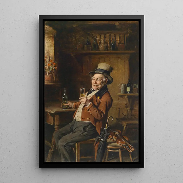 A good vintage - Hermann Kern — framed artwork on a wall