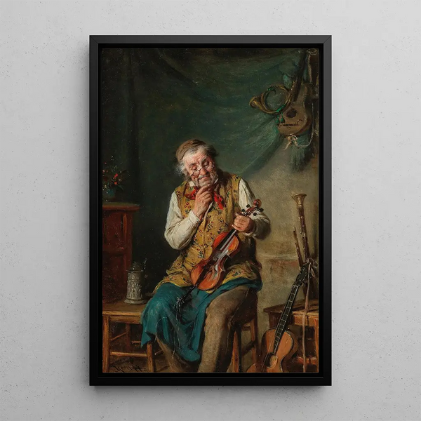 Luthier - Hermann Kern — framed artwork on a wall