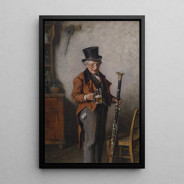 Pause concert - Hermann Kern — framed artwork on a wall