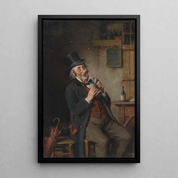 Still Empty - Hermann Kern — framed artwork on a wall