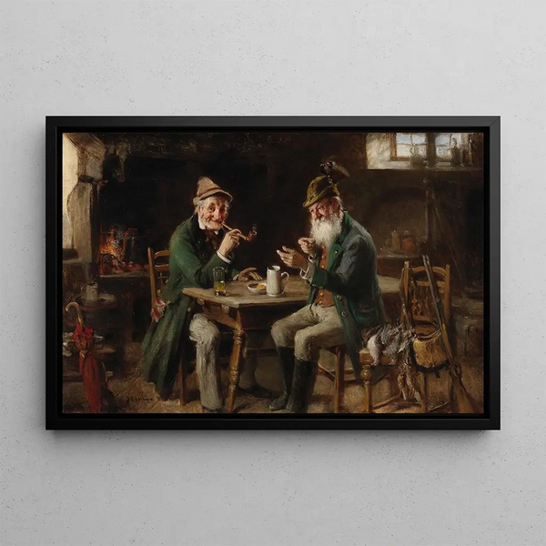 Filant une histoire - Hermann Kern — framed artwork on a wall