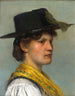Traditional Costume Folk Art Painting - Hermann Lindenschmit — artwork view