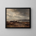 Côte du Maine - Hermann Ottomar Herzog — framed artwork on a wall