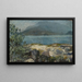 Summer Shoreline - Hermann Pleuer — framed artwork on a wall