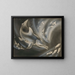 Prehistoric Animal Painting - Hermann Post — framed artwork on a wall