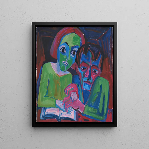 Raskolnikoff - Hermann Scherer — framed artwork on a wall