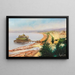 View of the Promenade des Anglais in Nice - Hermann Schmidt — framed artwork on a wall